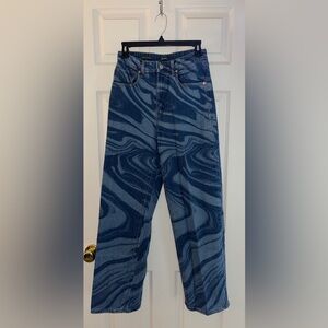 Wild Fable Wave Pattern Jeans